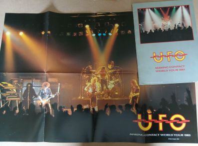UFO Tour programme and poster