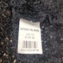 River Island Black and Gold 3/4 Length Sleeve Top Image 3