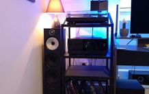 HI FI rack with speakers stand