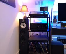 HI FI rack with speakers stand