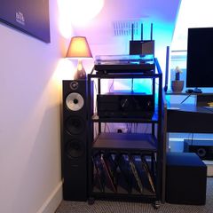 HI FI rack with speakers stand