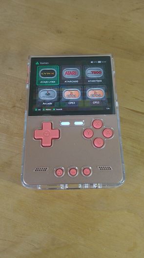 TRIMUI BRICK Hammer Edition TG3040 Retro Console Pink Mint Boxed Accessories