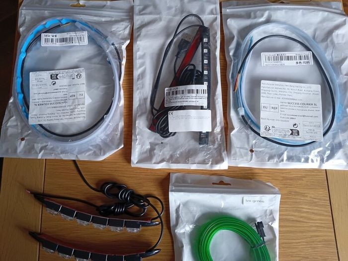 Selection of Lights for car