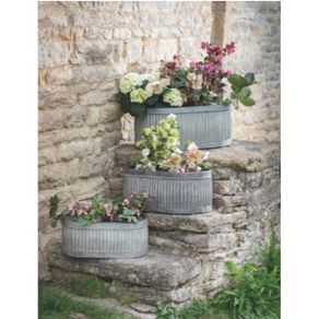 Vence Oval troughs set of 3 GT33