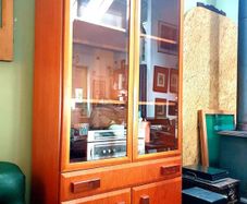 Mid century Danish teak  stereo cabinet
