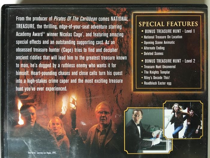 National Treasure 1+2 (Nicolas Cage) [Movie 2xDVD]