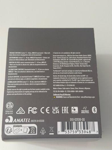 garmin instinct 3