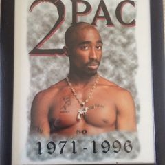 Tupac photoframe