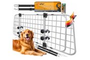 LOVPET Car Dog Gate, Car Safety Gate, Divider Grille, Universal, Adjustable Width, Headrest, Boot Grille
