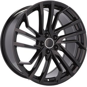 19" S5 Type Black Alloy Wheels Audi Seat Skoda Mercedes Lamborghini VW 5x112