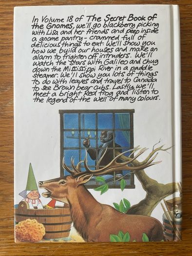 Vintage David the Gnome presents The Secret Books of Gnomes Volume 13 &17