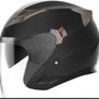 Yema Matt Black Motorbike helmet Size M Image 2