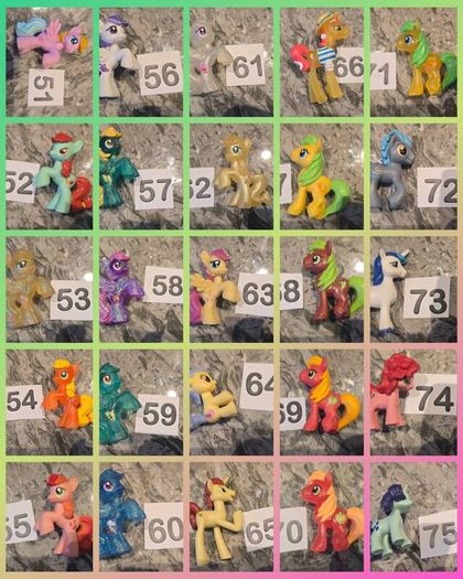 G4 Mini Figures just 2 Euro Each - Selection 3 - MLP G4 My Little Pony