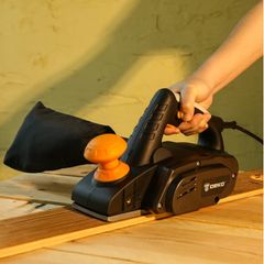 Electric Hand Planer,900W 16000RPM,Wood Cutting Power Tools with 3mm Adjustable Cut Depth