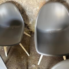 Chairs - Ikea Fanbyn style chairs with wooden legs