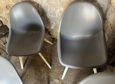 Chairs - Ikea Fanbyn style chairs with wooden legs