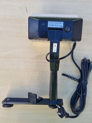 Vintage 1000 W "Sun Gun" studio halogen light