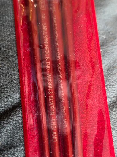 430X Professional Painting Brushes made in England Winsor Newton sable brushes Oil Painting Watercolour Hog bris