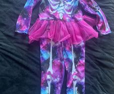 Halloween Fancy Dress Skeleton Costume 7-8
