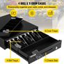 Cash Register Drawer, 33 cm 12 V, for POS System with 4 Bill 5 Coin Cash Tray, Removable Coin Compartment & 2 Keys Included, RJ11/RJ12 Cable for Supermarket, Bar, Image 4