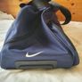 Large nike 2 wheel roller bag 29" long 14" wide 12" depth navy in fab condition Image 5