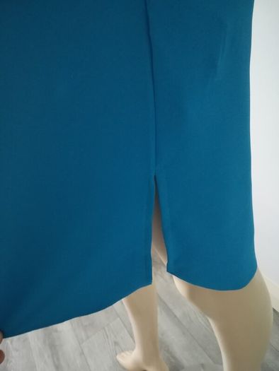 Blue-turquoise dress, size 10