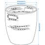 IKEA plant pots Image 2