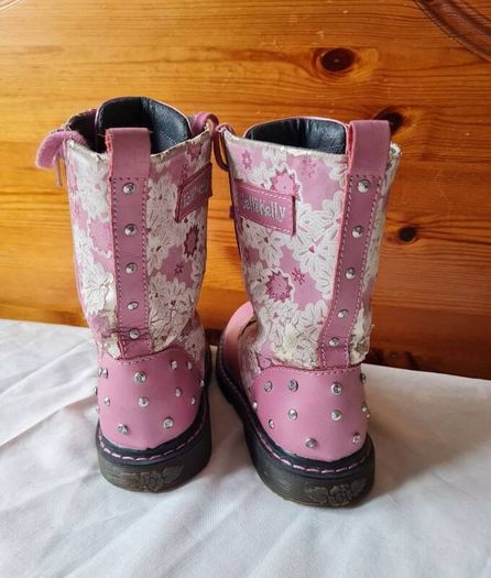 Lelli kelly boots floral design Size 33 in good condition