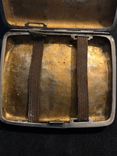 1934 Joseph Gloster Ltd Sterling Silver Cigarette Case