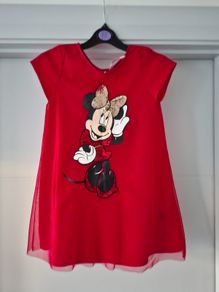 H&M red Minnie dress 6-7 years