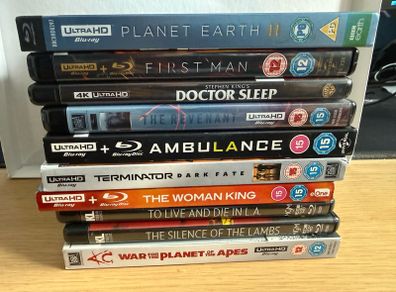 4K and Blu Rays for Sale