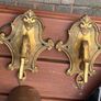 Brass coat hook Image 2