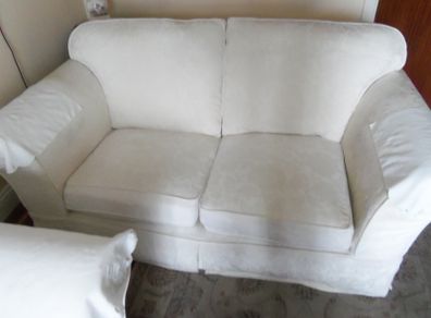 3 Seater Sofa  White