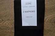 Two Black Halloween napkins