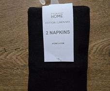 Two Black Halloween napkins
