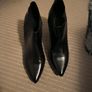 New, news look womens boots,size 8(41)black Image 4