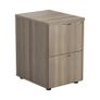 Wooden 2 Drawer Filing Cabinet Image 4