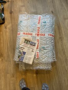 Fred bubble wrap for collection