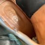 Jigsaw crinkle leather ankle boots 40/7 Image 7