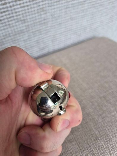 Vintage Metal Lighter Alien