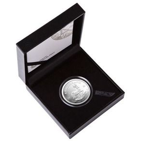 2021 South Africa 1 Rand 1 oz Silver Coin - Krugerrand . Proof.