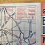 Vintage 1960's London Underground & Bus Map Image 4
