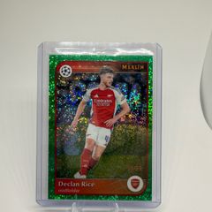 Football Trading Cards Topps Merlin Uefa Champions League Green Parallel /99