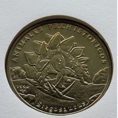 Stegosaurus Dinosaur Rare Cuba coin stamp cover