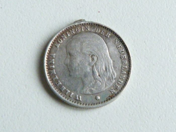 Netherlands silver 10 cents