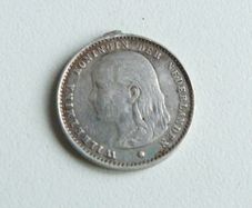 Netherlands silver 10 cents