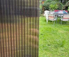 Plastic Tinted Panels for Patio Roofing etc