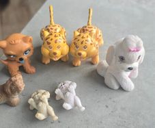 Bundle of Mixed Vintage Toy Pets Pupz Polly Pocket Mixed 90s 2007