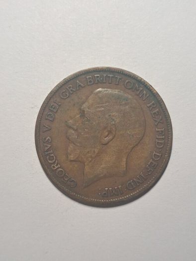 Uk 1 penny coin