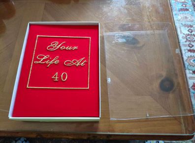 Your life at 40 Photo album